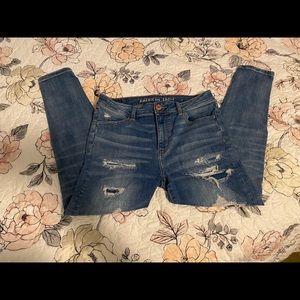 AEO Hi-rise cropped jegging